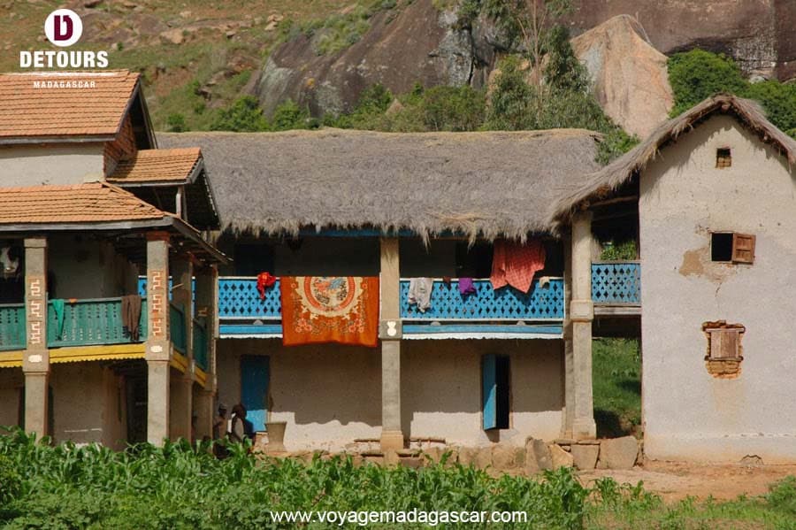 La arquitectura malgache: La fabricación de la casa